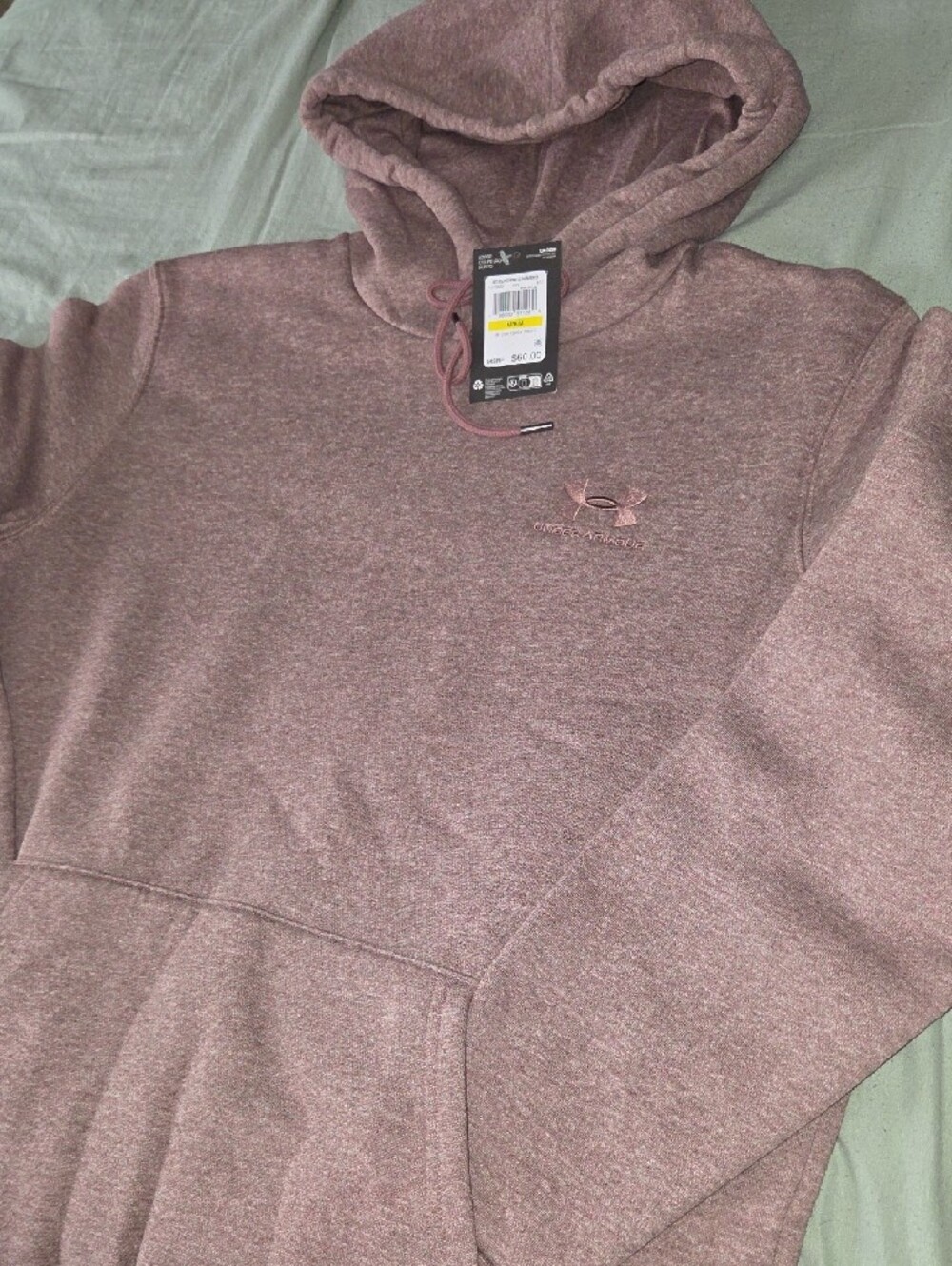 Under Armour Men's Icon Fleece Hoodie - Picture 3 of 4
